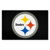 Pittsburgh Steelers Starter Mat Accent Rug - 19in. x 30in. Circular Steelers Primary Logo