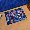 Tennessee Titans NFL x FIT Starter Mat NFL x FIT Pattern & Team Primary Logo Pattern