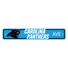 Carolina Panthers Team Color Street Sign D√©cor 4in. X 24in. Lightweight