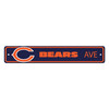 Chicago Bears Team Color Street Sign D√©cor 4in. X 24in. Lightweight
