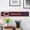 Chicago Bears Team Color Street Sign D√©cor 4in. X 24in. Lightweight