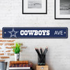Dallas Cowboys Team Color Street Sign D√©cor 4in. X 24in. Lightweight