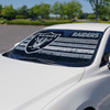 Las Vegas Raiders Auto Shade Primary Logo, Alternate Logo and Wordmark Black