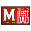 Maryland Terrapins Starter Mat Accent Rug - 19in. x 30in. World's Best Dad Starter Mat