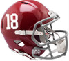 Alabama Crimson Tide Helmet Riddell Authentic Full Size Speed Style #18