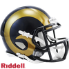 Los Angeles Rams Helmet Riddell Replica Mini Speed Style 2000-2016 T/B