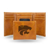 Kansas State Wildcats Wallet Trifold Laser Engraved