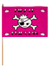 Pirate Princess 12x18in Stick Flag