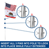 22ft Deluxe Fiberglass Pole