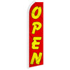 Open (Red & Yellow) Super Flag
