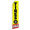 Tires Sale (Red & Yellow) Super Flag