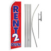 Rent 2 Own Super Flag & Pole Kit