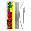 Loans Super Flag & Pole Kit