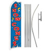 Snow Cones Super Flag & Pole Kit