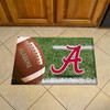 Alabama Crimson Tide Rubber Scraper Door Mat