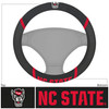 NC State Wolfpack Steering Wheel Cover Embroidered NCAA Auto Accessory