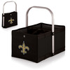 New Orleans Saints Urban Basket Collapsible Tote, (Black)