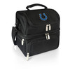 Indianapolis Colts Pranzo Lunch Bag Cooler with Utensils NFL Lunch Tote, (Black)
