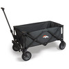 Denver Broncos Adventure Wagon Portable Utility Wagon, (Dark Gray)