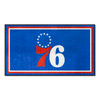 Philadelphia 76ers 3ft. x 5ft. Plush Area Rug 76 Primary Logo