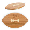 Kansas City Chiefs Touchdown! Football Cutting Board & Serving Tray, (Bamboo)