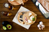 Atlanta Falcons Brie Cheese Cutting Board & Tools Set, (Parawood)