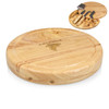 Atlanta Falcons Circo Cheese Cutting Board & Tools Set, (Parawood)