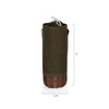 Tennessee Titans Malbec Insulated Canvas and Willow Wine Bottle Basket, (Khaki Green with Beige Accents)