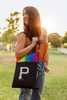 Pittsburgh Pirates Vista Outdoor Picnic Blanket & Tote (Rainbow with Black)