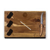 Chicago Cubs Delio Acacia Cheese Cutting Board & Tools Set (Acacia Wood)