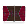 St. Louis Cardinals Concert Table Mini Portable Table (Charcoal Wood Grain)