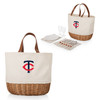 Minnesota Twins Promenade Picnic Basket (Beige Canvas)