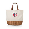 Minnesota Twins Promenade Picnic Basket (Beige Canvas)