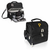 Pittsburgh Pirates Pranzo Lunch Bag Cooler with Utensils MLB Lunch Tote (Black)