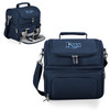 Tampa Bay Rays Pranzo Lunch Bag Cooler with Utensils MLB Lunch Tote (Navy Blue)