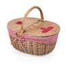 Arizona Diamondbacks Country Picnic Basket (Red & White Gingham Pattern)
