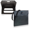 Miami Marlins X-Grill Portable Charcoal BBQ Grill (Black)