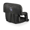 Colorado Rockies Ventura Portable Reclining Stadium Seat (Black)