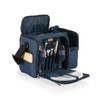 Tampa Bay Rays Malibu Picnic Basket Cooler (Navy Blue with Black Accents)