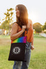 Boston Bruins Vista Outdoor Picnic Blanket & Tote, (Rainbow with Black) Boston Bruins Vista Outdoor Picnic Blanket & Tote, (Rainbow with Black)