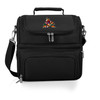 Arizona Coyotes Pranzo Lunch Bag Cooler with Utensils NHL Lunch Tote, (Black)