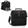 Arizona Coyotes Pranzo Lunch Bag Cooler with Utensils NHL Lunch Tote, (Black)