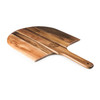 Chicago Blackhawks Acacia Pizza Peel Serving Paddle, (Acacia Wood)