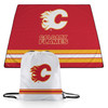 Calgary Flames Impresa Picnic Blanket, (Black & White)