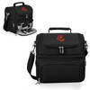 Cornell Big Red Pranzo Lunch Bag Cooler with Utensils NCAA Lunch Tote, (Black)