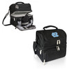 North Carolina Tar Heels Pranzo Lunch Bag Cooler with Utensils NCAA Lunch Tote, (Black)