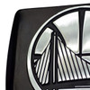 Black Hitch Chrome Metal