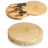 Alabama Crimson Tide Brie Cheese Cutting Board & Tools Set, (Parawood)