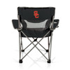 USC Trojans Campsite Camp Chair, (Black with Gray Accents)