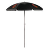 Cornell Big Red 5.5 Ft. Portable Beach Umbrella, (Black)